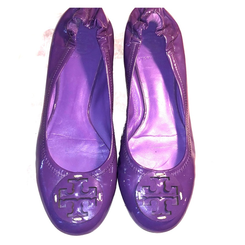 Tory Burch Purple Flats